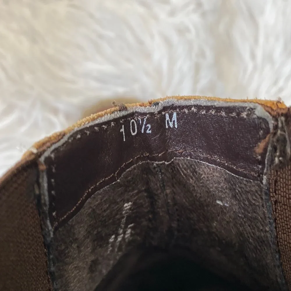 Stacy Adams Sz 10 1/2  Brown Leather Chelsea Boot